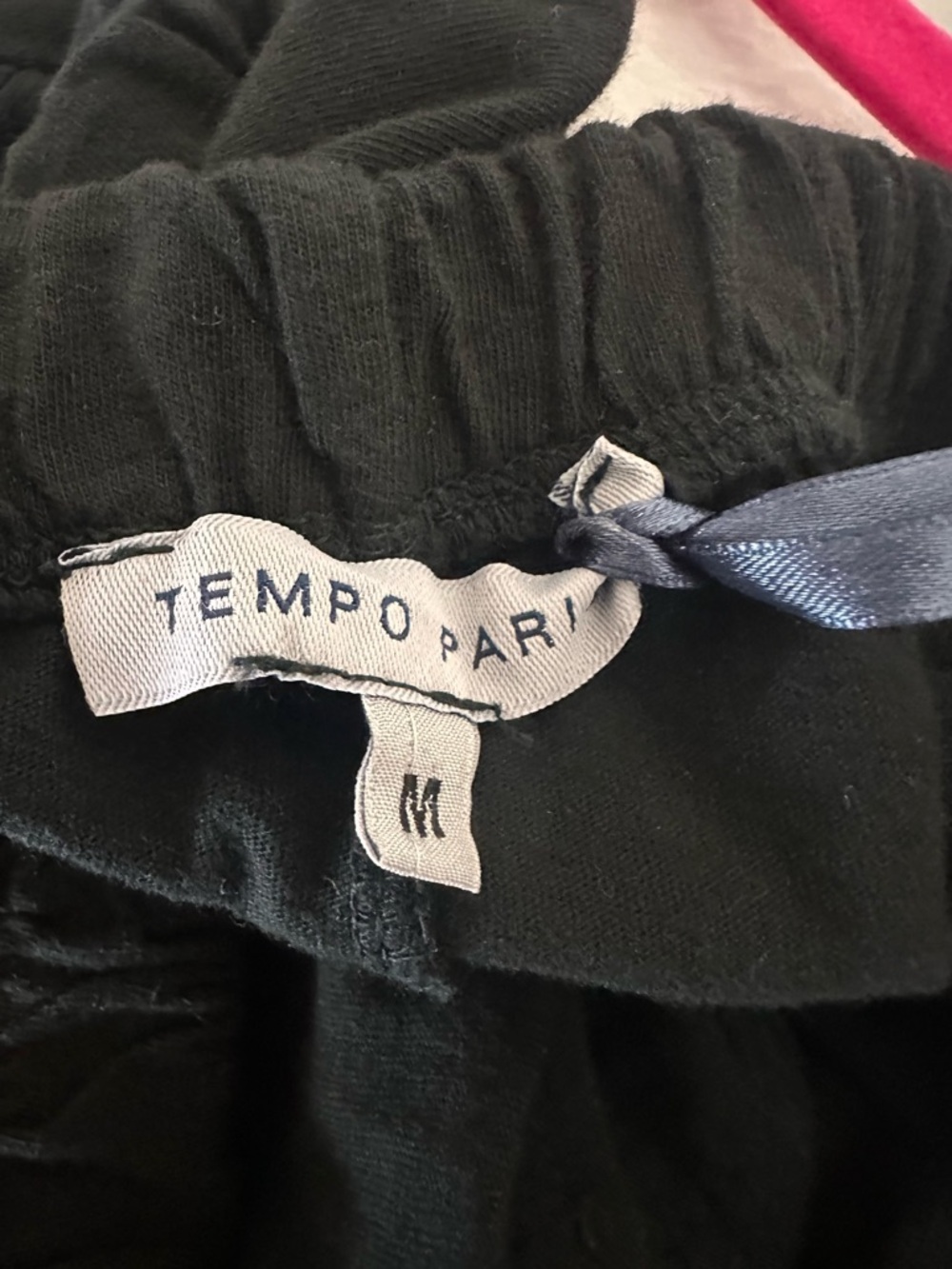 Tempo Paris Black Draped Maxi Skirt with Front Pockets - Picture 2 of 5